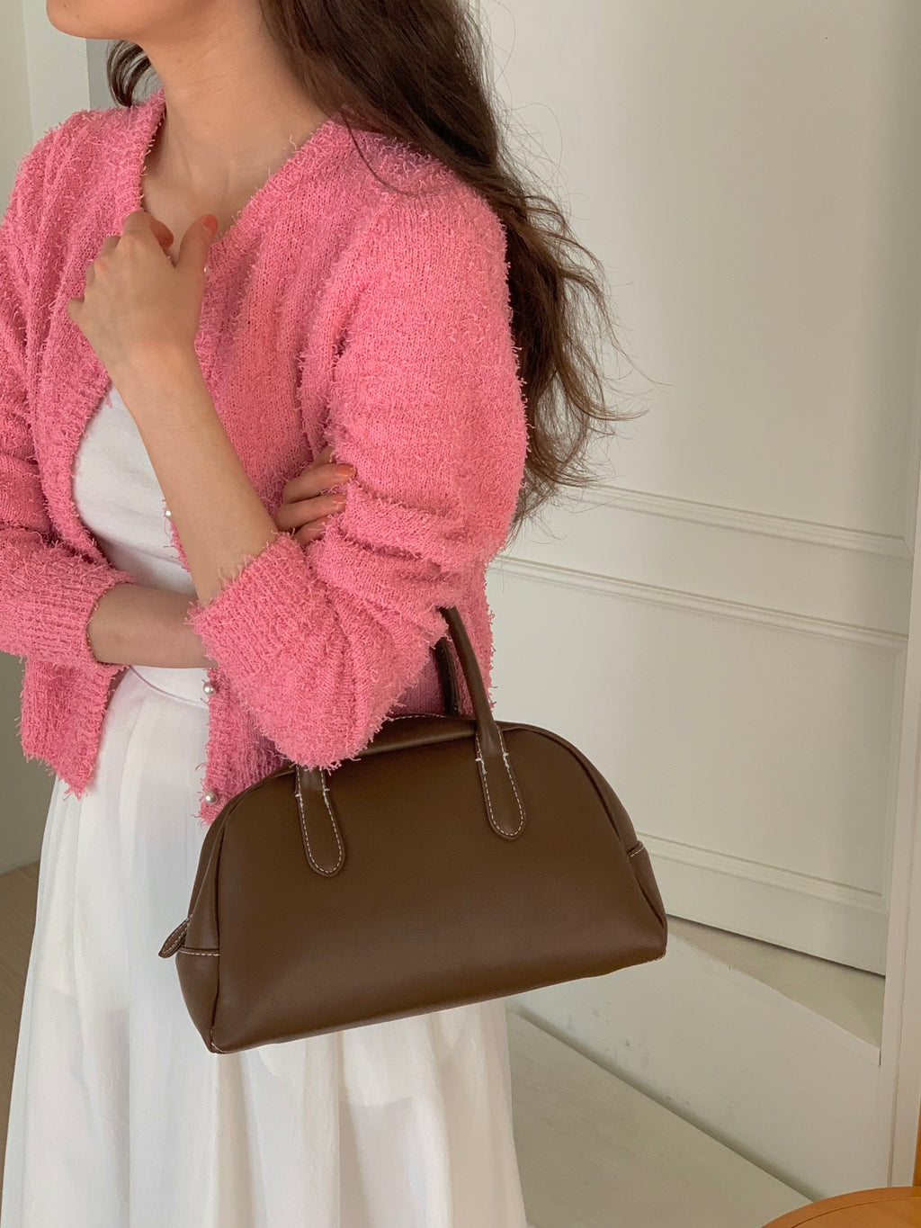 Hari Pearl Button Cardigan