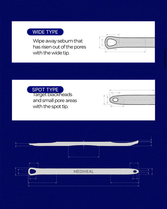 [ MEDIHEAL ] Blackhead Melting Clear Nose Patch 4P