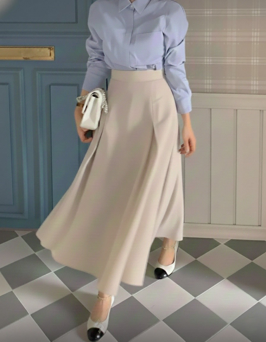 Carlton Back-Banding Skirt