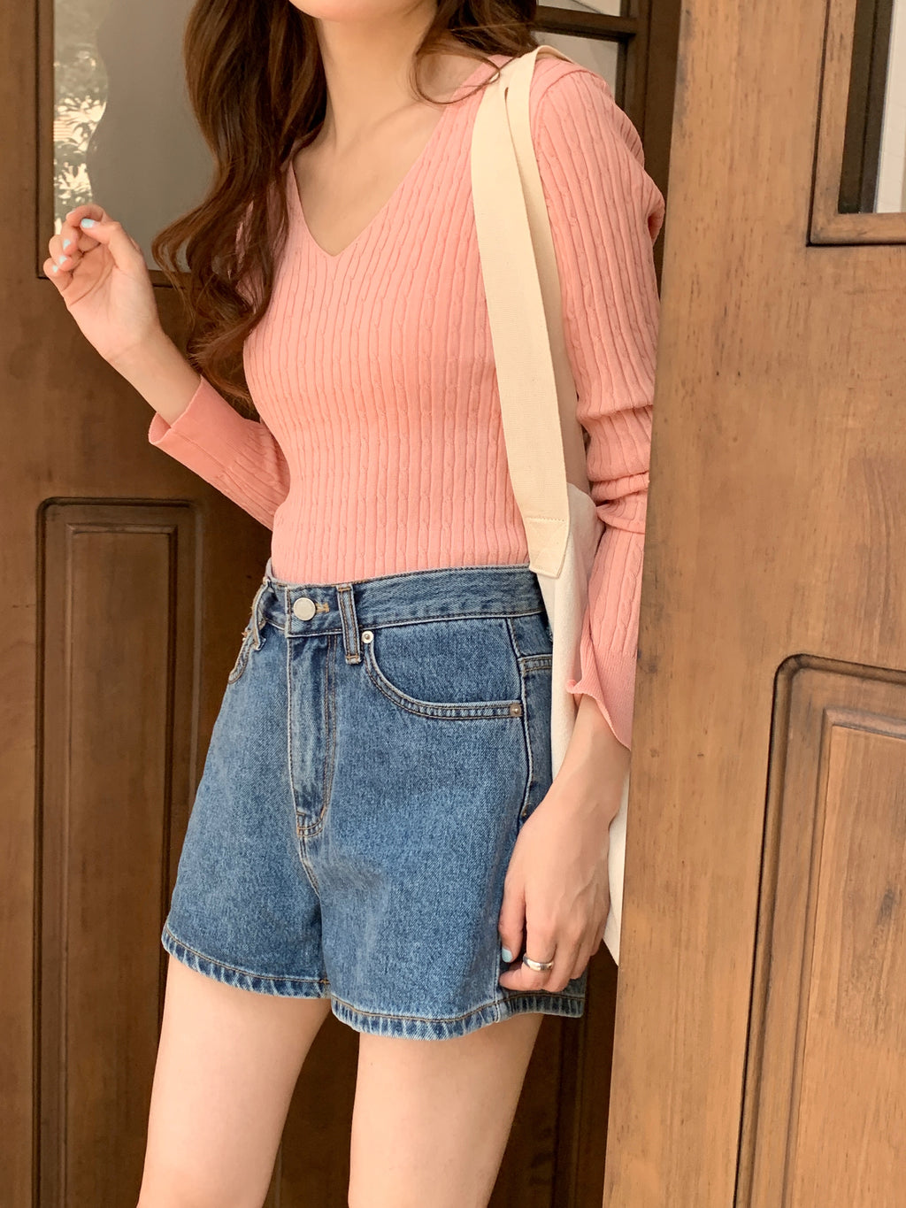 If V-Neck Knit