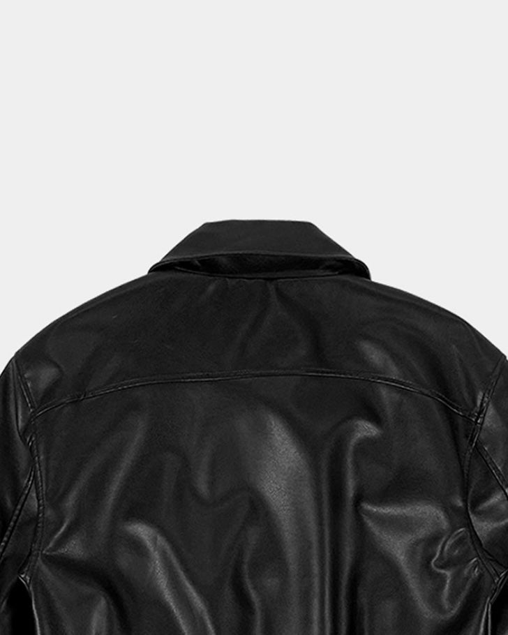 Ginger Eco-Leather Blueson