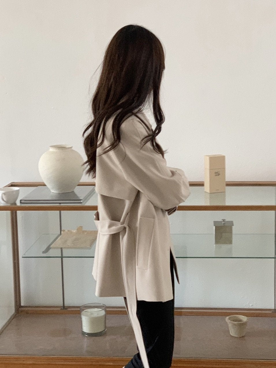 Lyn Half Trench Coat