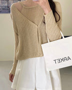 Lucifer Sheer Knitted Top