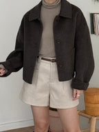 Weasley 80% Wool Short Coat