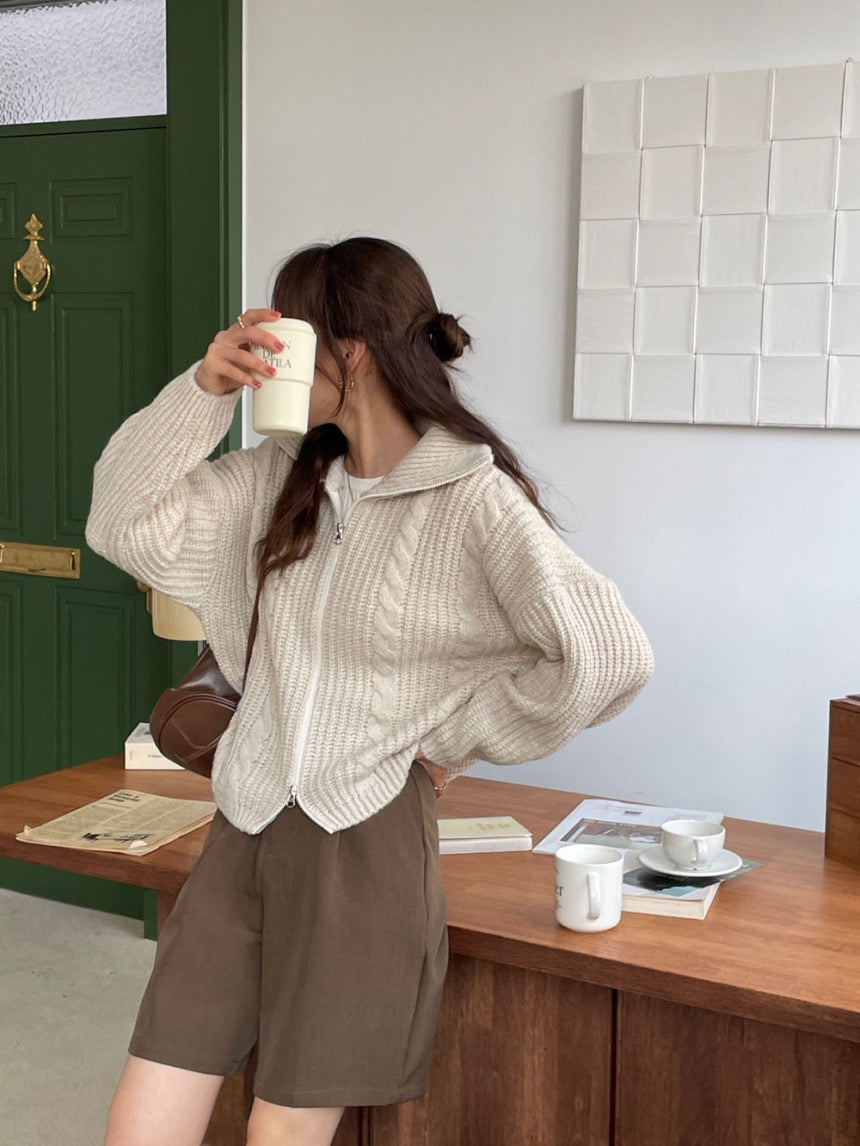 Days Knit Zip-Up