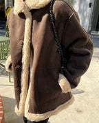 Cinnamon Shearling Jacket