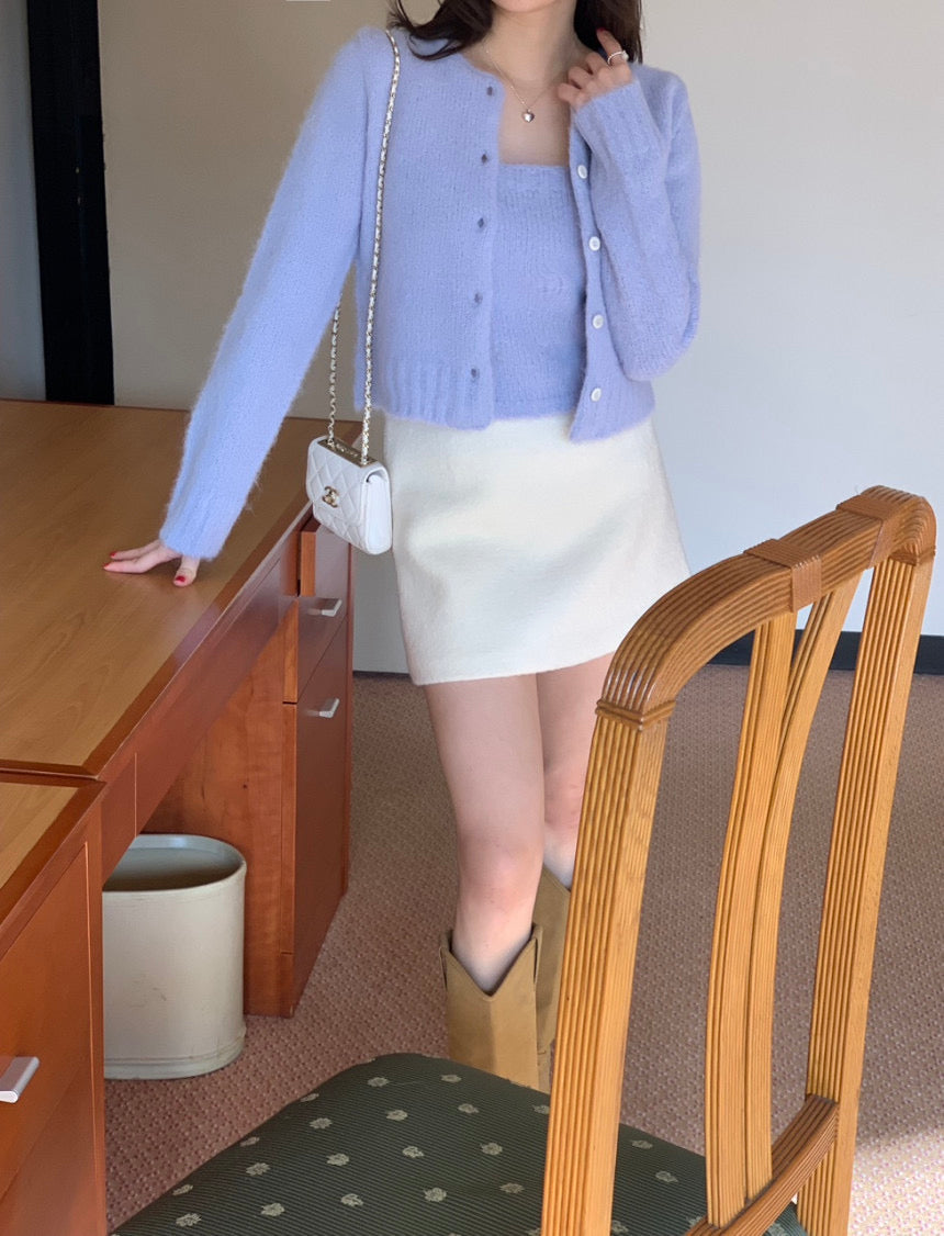 Alpaca Cardigan - 90% Alpaca