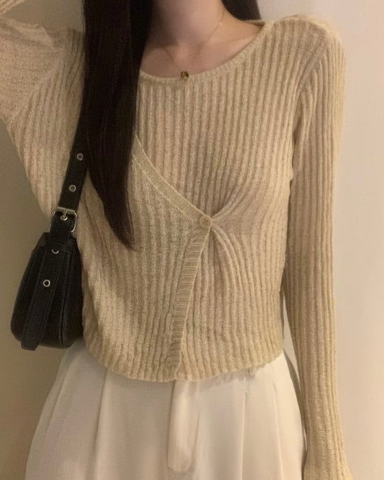 Lucifer Sheer Knitted Top