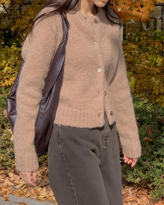 Mui Alpaca Cardigan - 88% Alpaca
