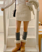 Heart Quilted Baning Skirt