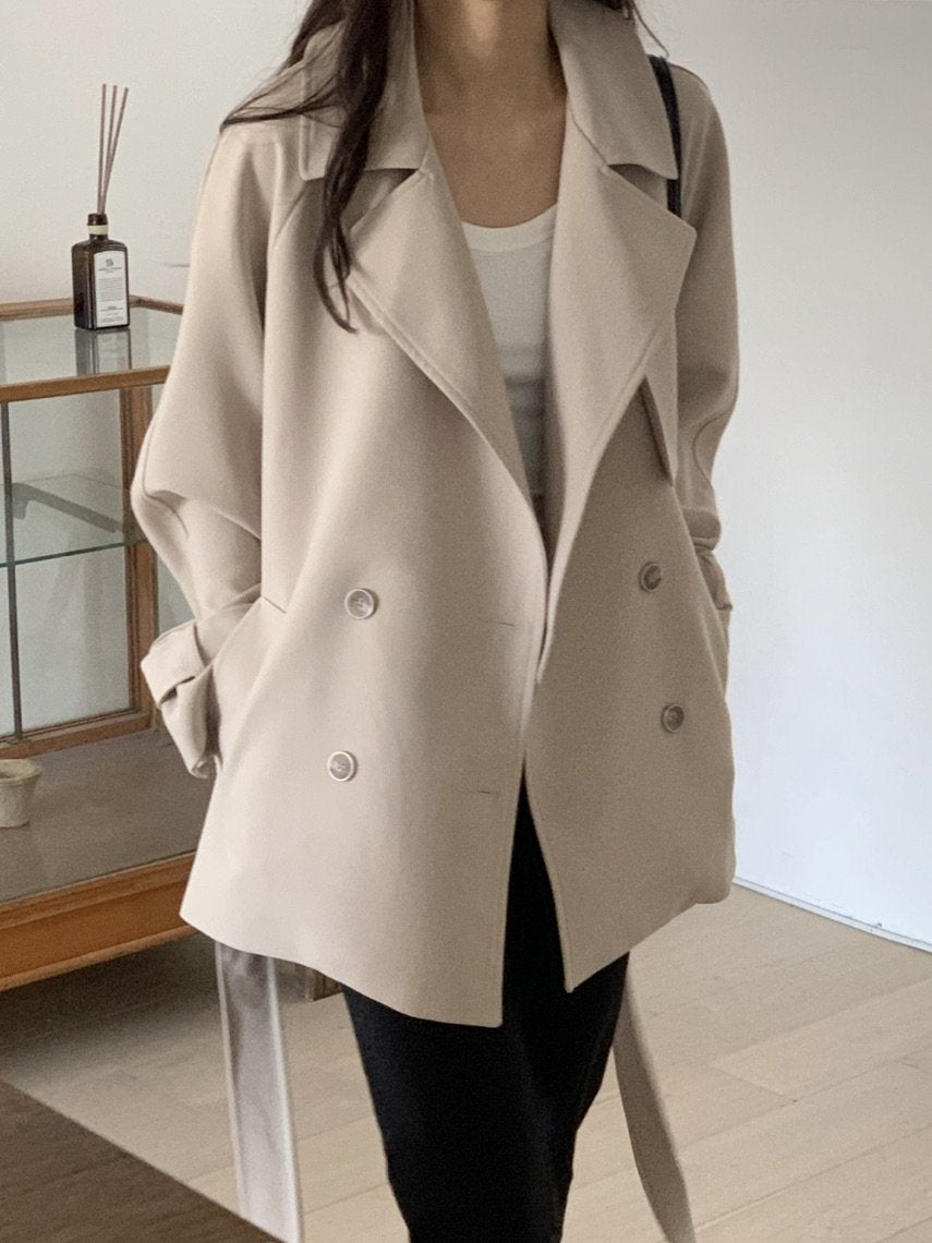 Lyn Half Trench Coat