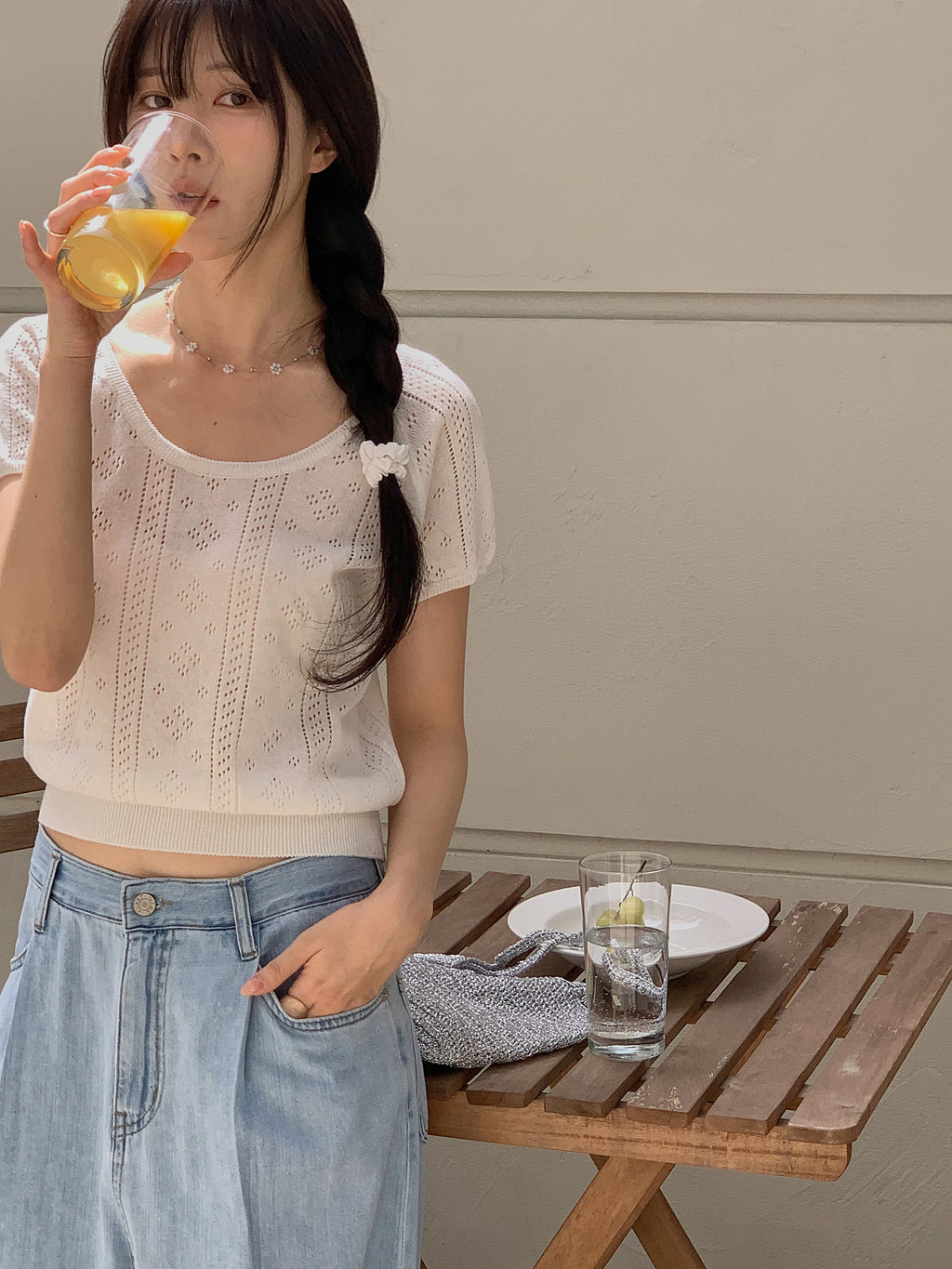 Soda Scoop-Neck Knit