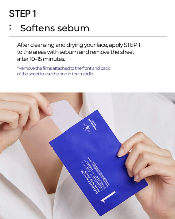 [ MEDIHEAL ] Blackhead Melting Clear Nose Patch 4P