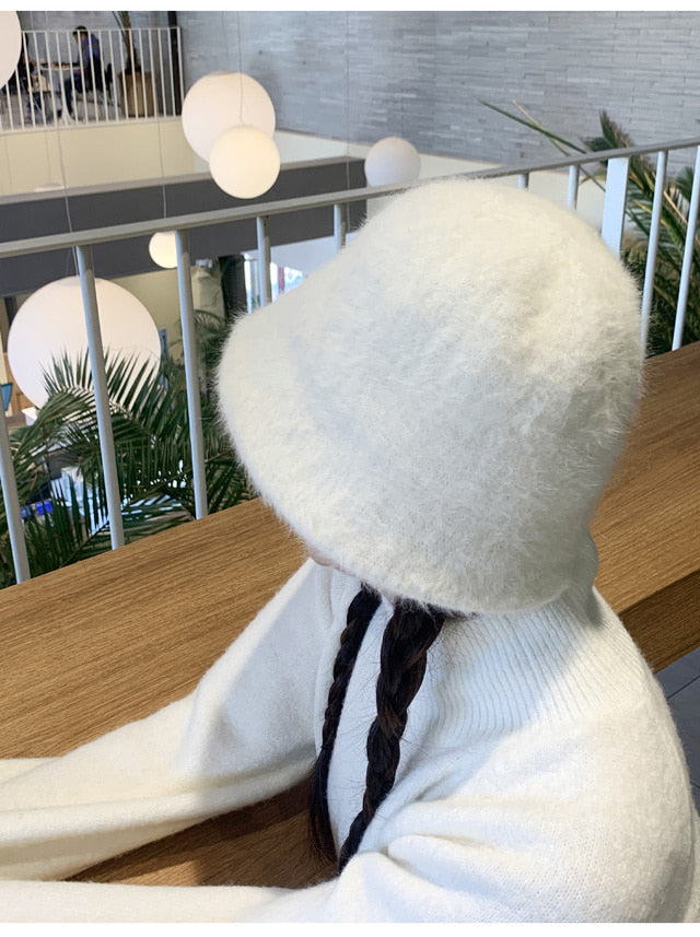 Angora Bucket Hat