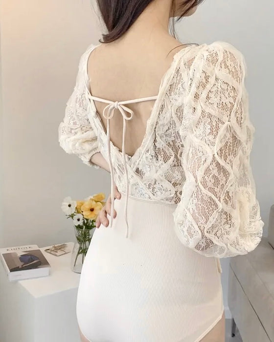 Lace Monokini