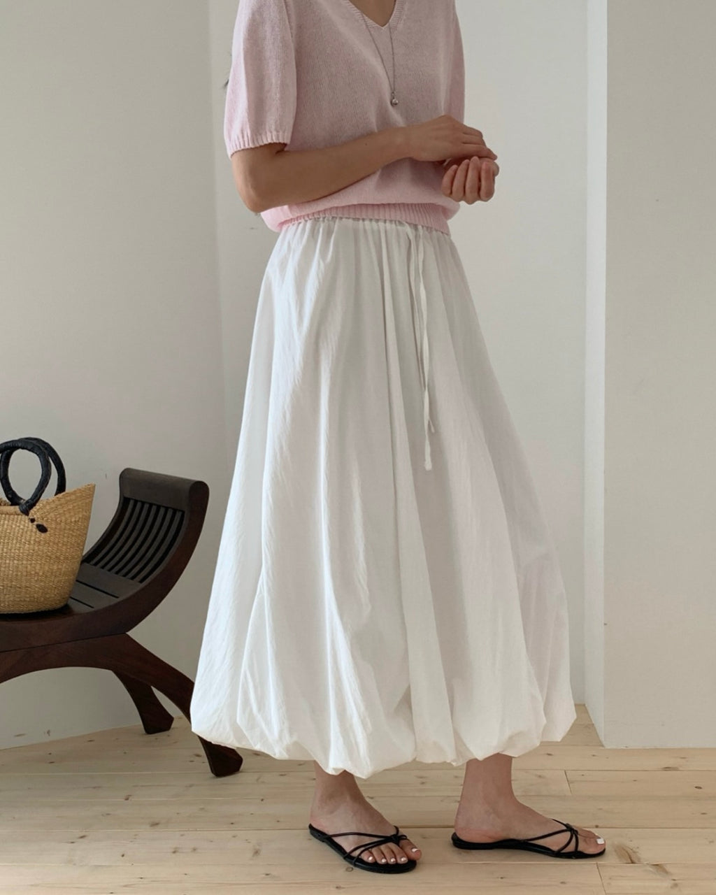 Pumpkin Banding Skirt