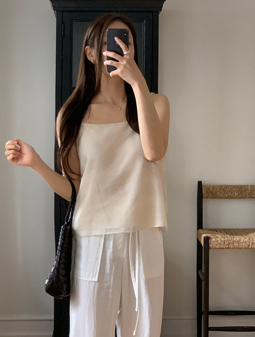 Stay Adjustable Strap Sleeveless