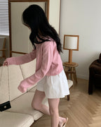 Biela Cardigan Set