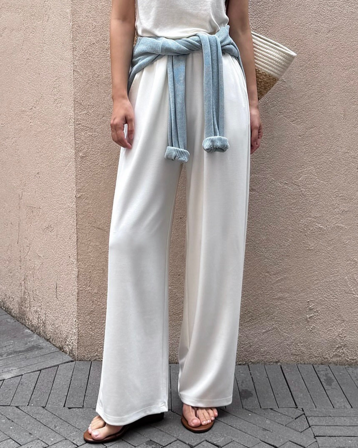 Any Pintuck Track Pants