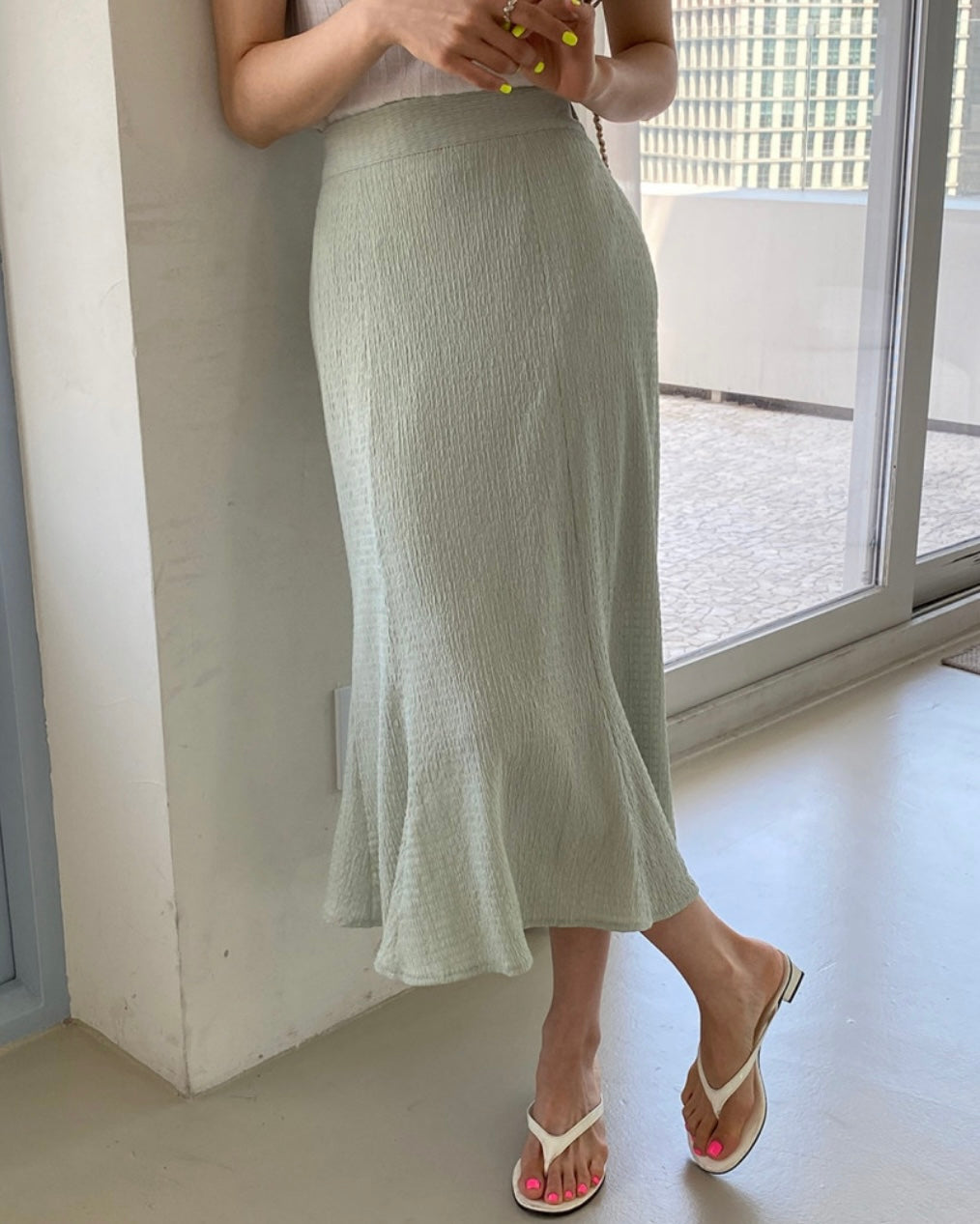 Embo Banding Skirt