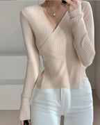 Reverie Wrap Knit Top