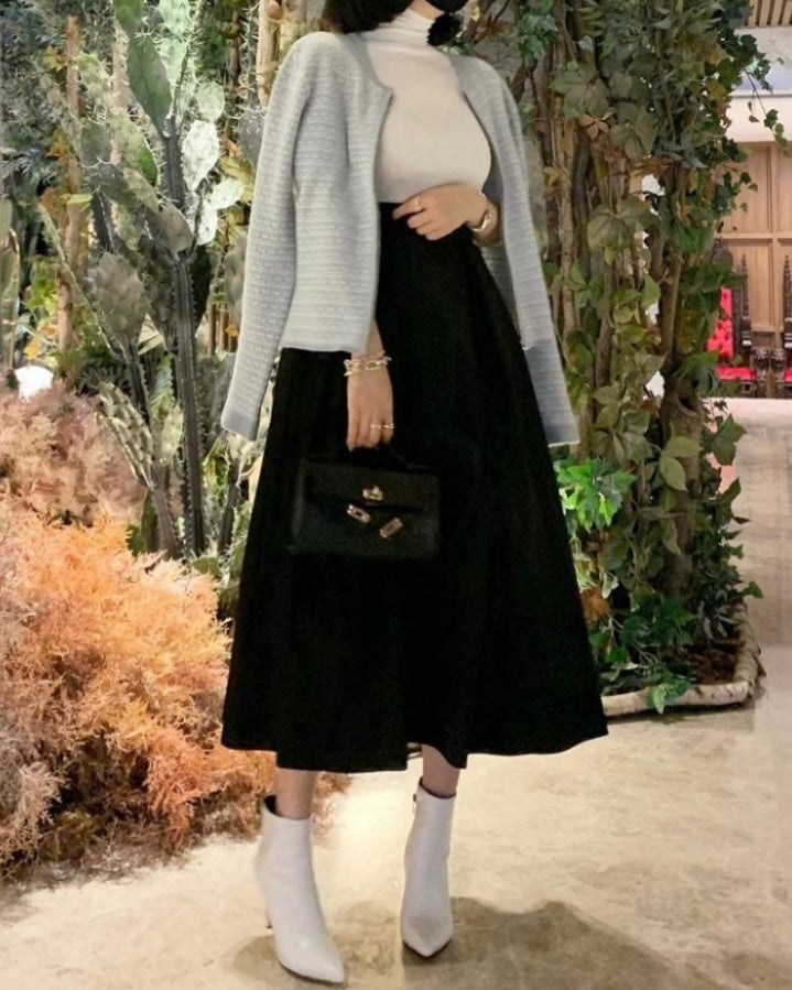 Hepburn Long Skirt