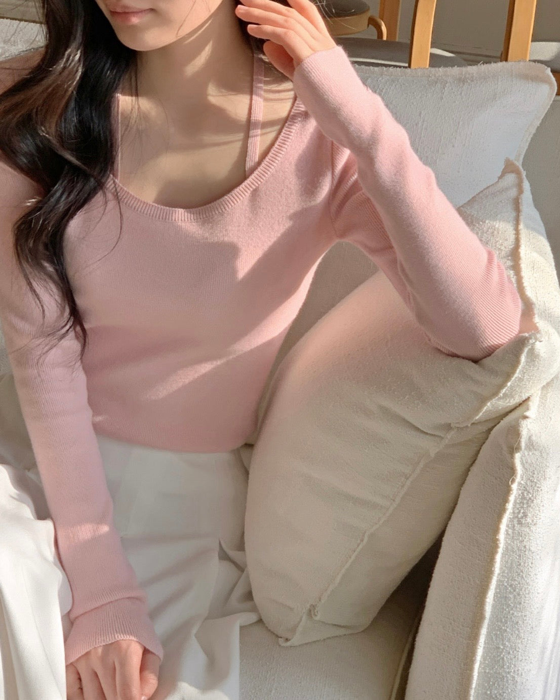 Three-Way Strap Knit