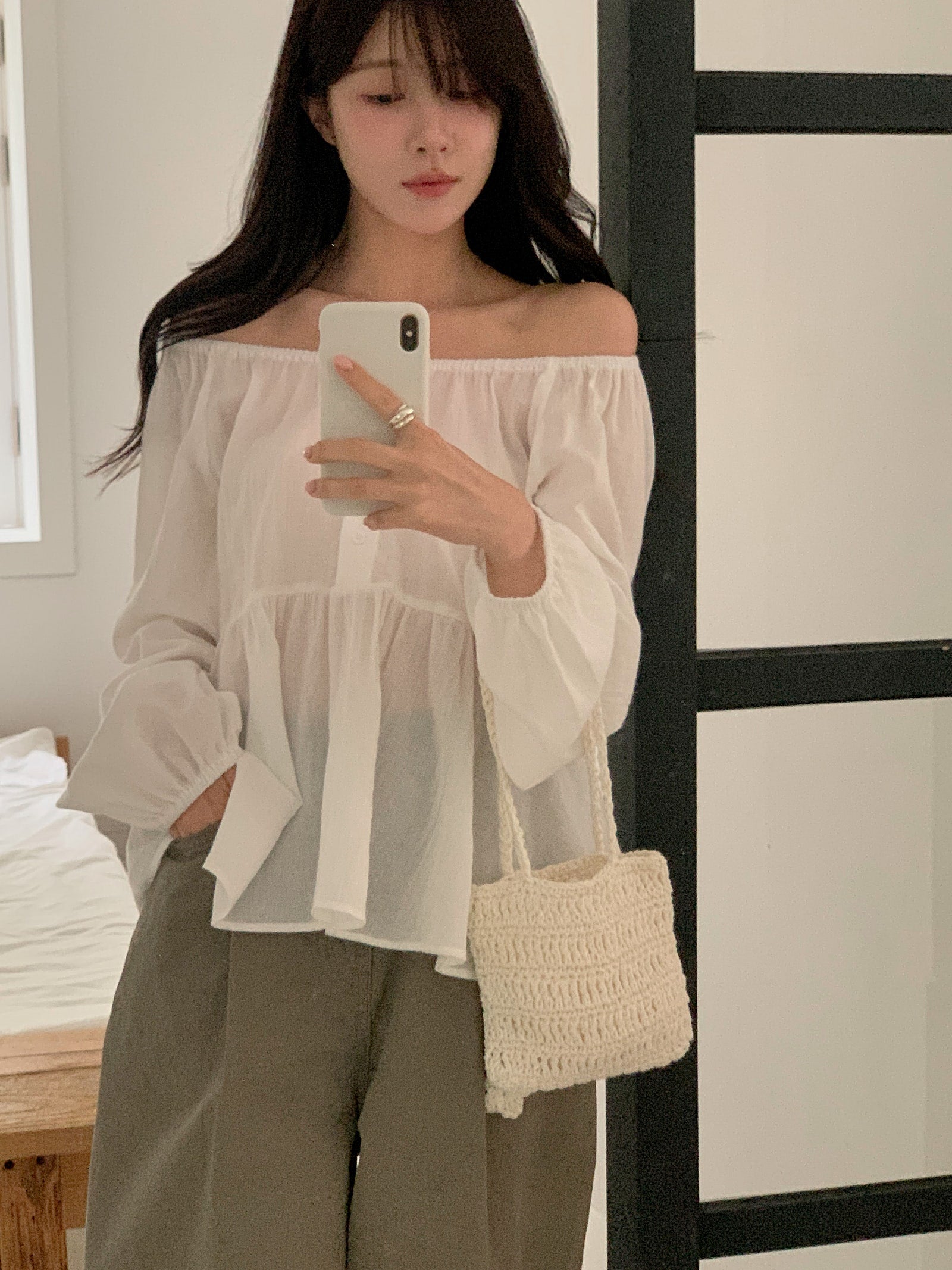 Adwin Off-Shoulder Blouse