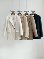 Double-layer One Button Jacket