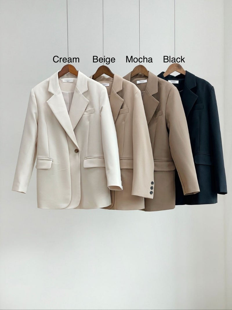Double-layer One Button Jacket