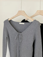 [ Pre-order ] Diana Ribbon Cardigan