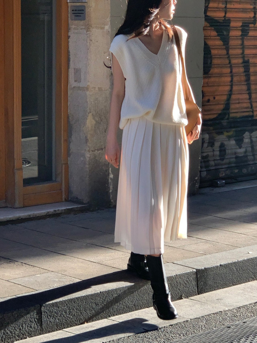 Live Pleats Skirt