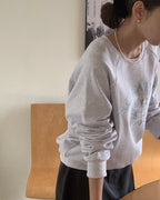 Saint Embroidery Sweatshirt