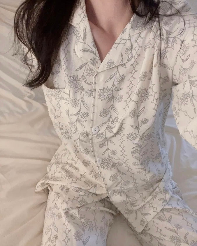 Sketch Pajama Set