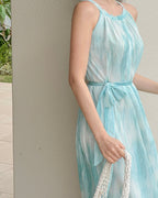 [ Sale Excluded ] Aqua Maxi Dress