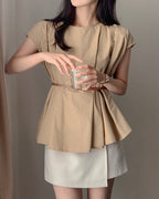Belle Belt Blouse