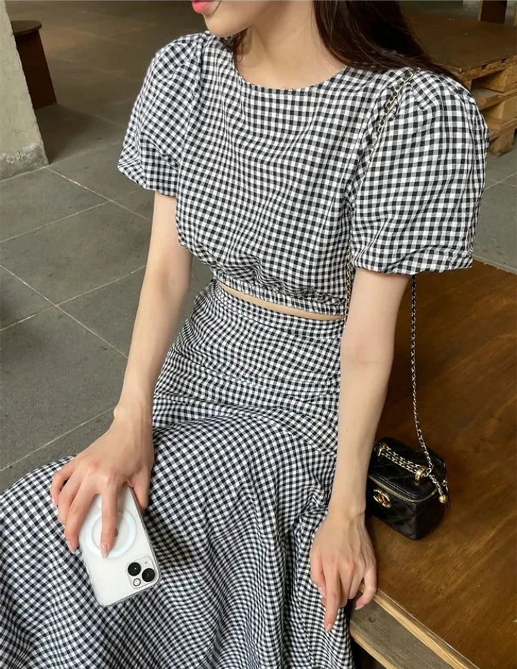 Check Two-Piece