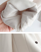 Two-Button Cropped Jacket
