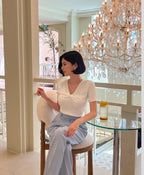 Twist Short Sleeves Knit