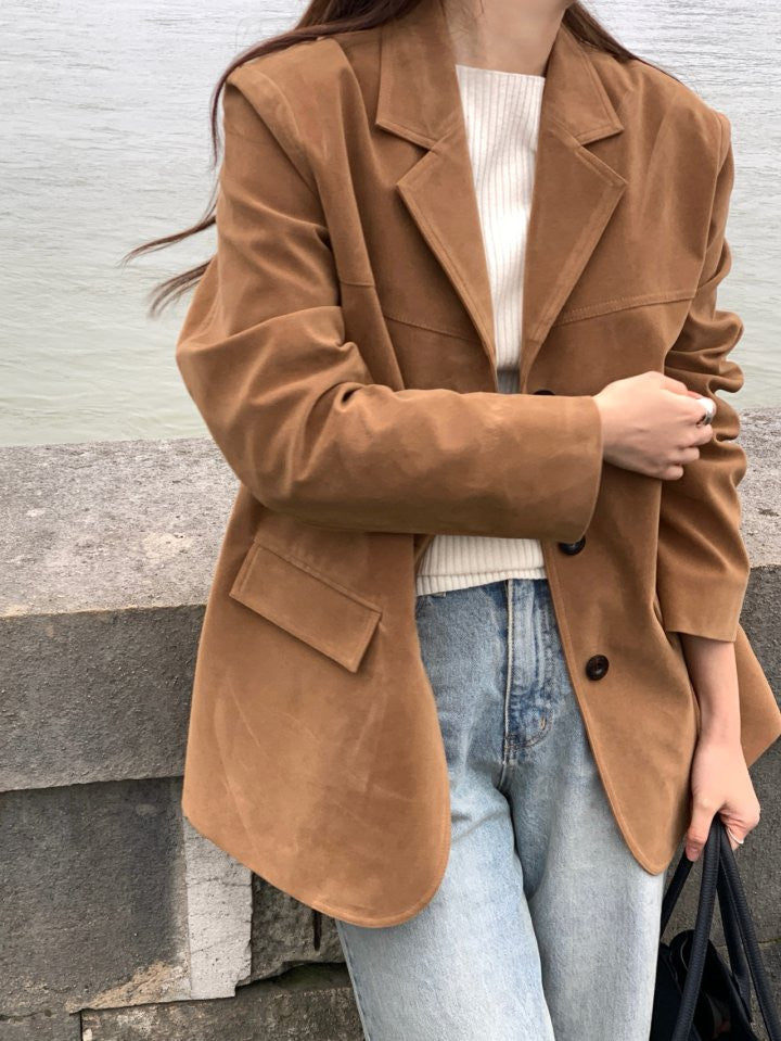 Premium Montaigne Suede Jacket
