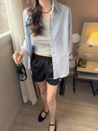 Over Striped Shirt
