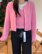 Alpaca Cardigan - 90% Alpaca