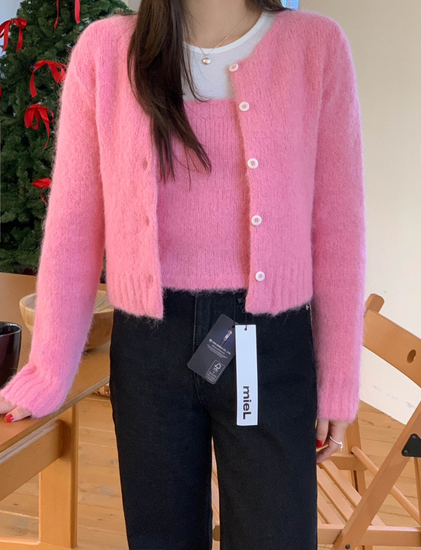 Alpaca Cardigan - 90% Alpaca