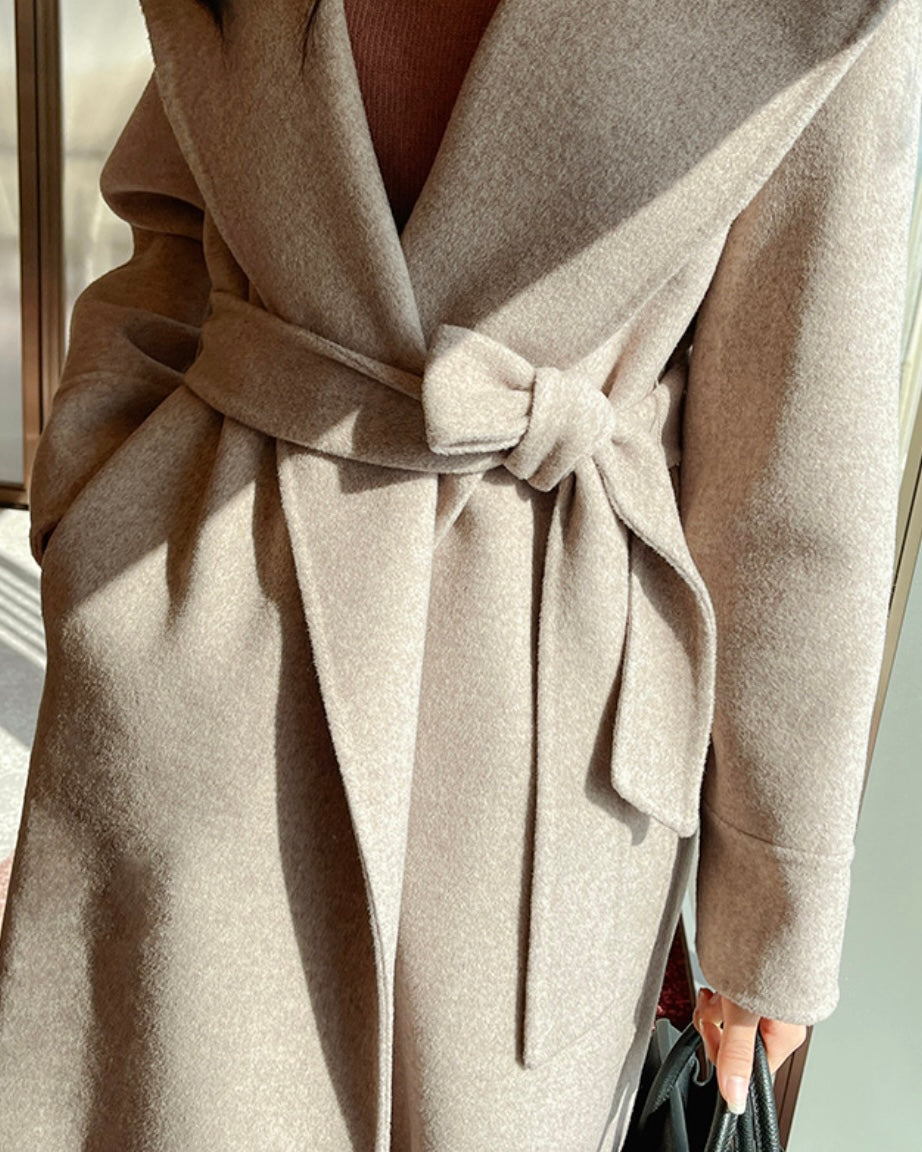 Briana Handmade 90% Wool Coat