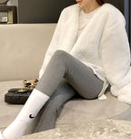 Cropped Eco Fur Jacket