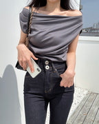 May Shirring Blouse