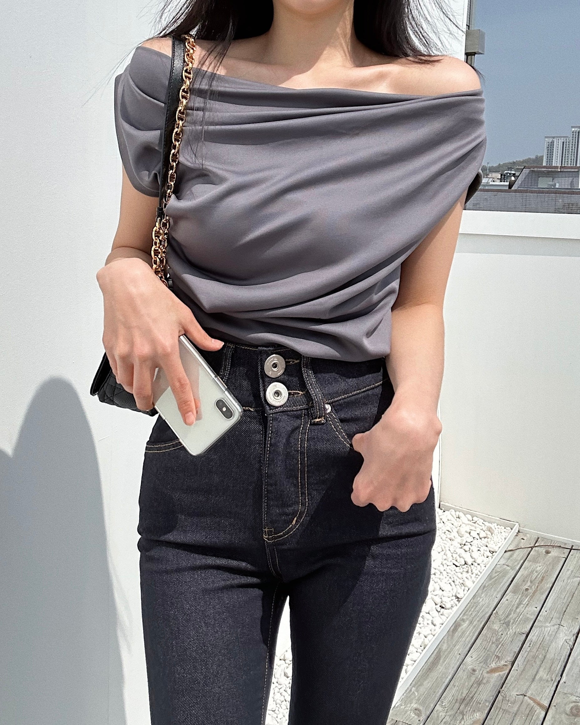 May Shirring Blouse
