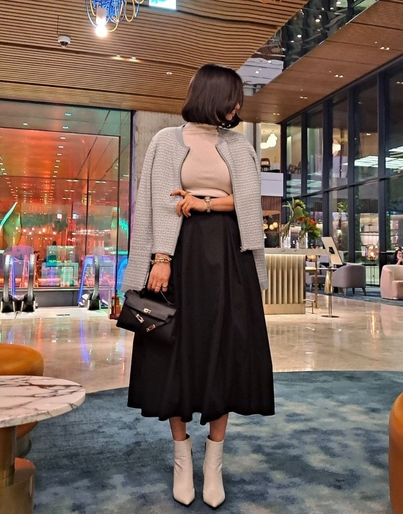 Hepburn Long Skirt