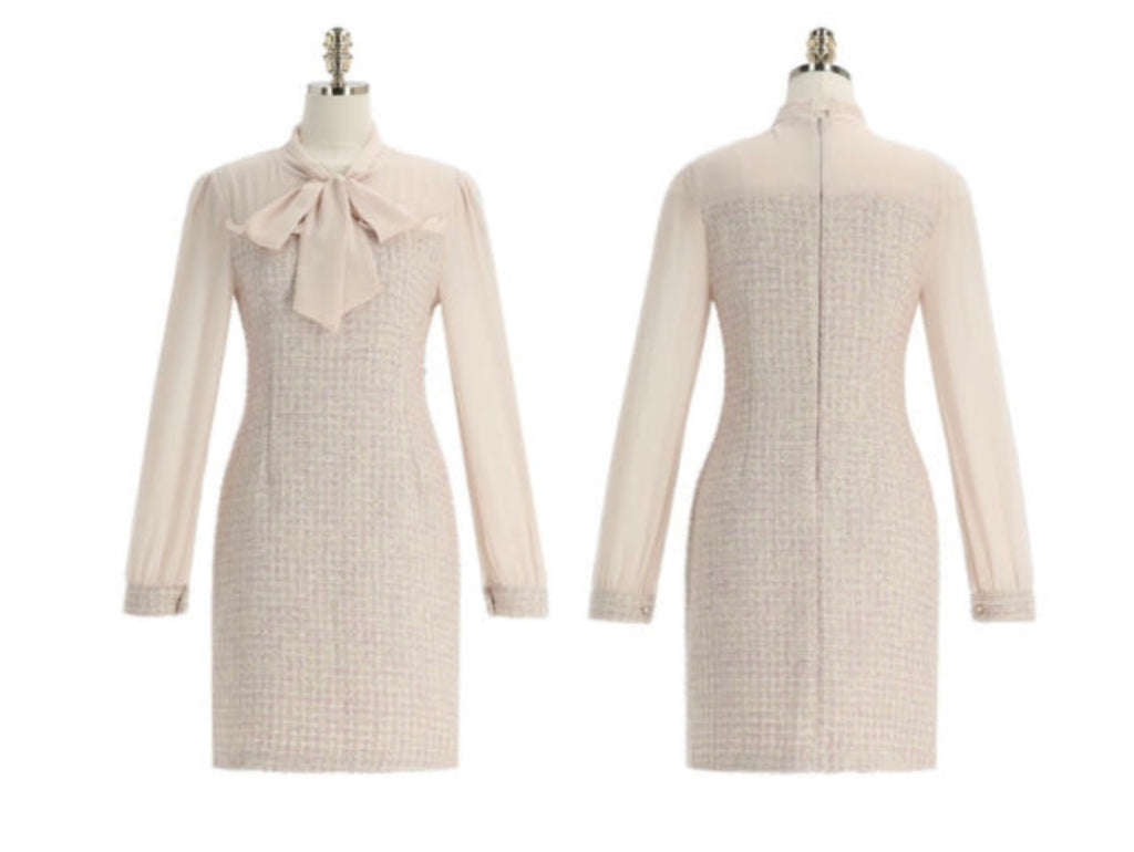 Clara Tweed Dress