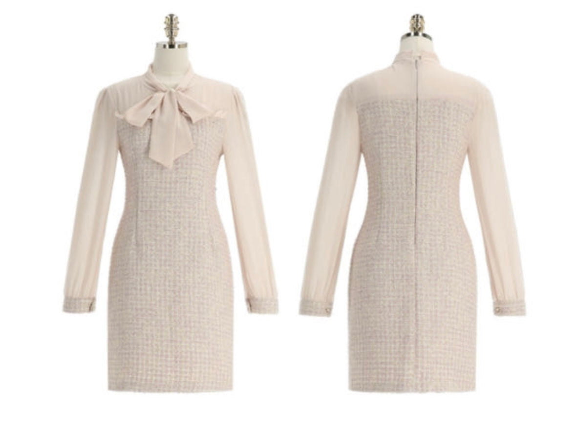 Clara Tweed Dress